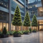 Искусственные деревья для аренды